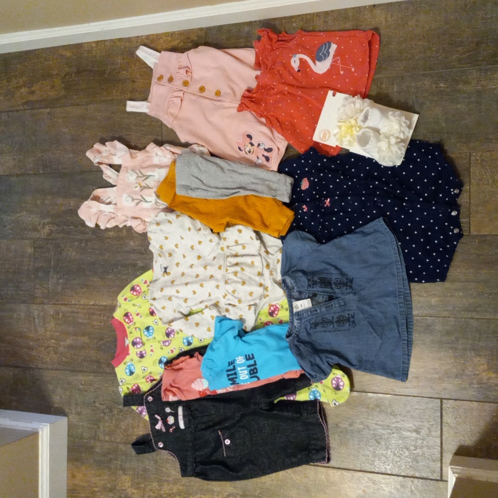 Baby Girl Bundle Sizes 3-6 months